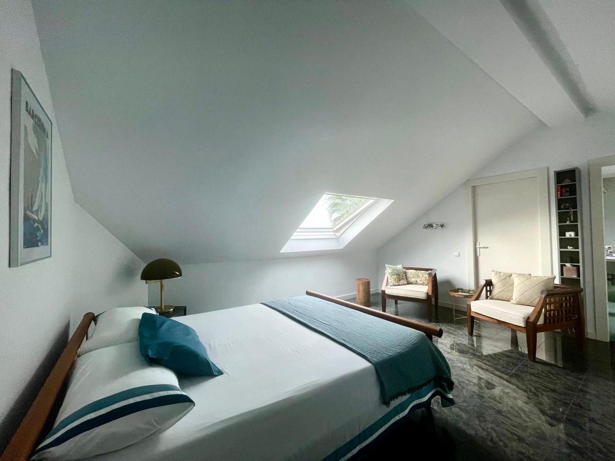 Palm Maresme - Suite With Bathroom And Terrasse With Ocean Views In A Private Villa Vilassar De Dalt ภายนอก รูปภาพ